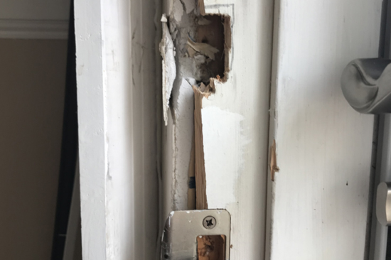 frame door repair East Hemet