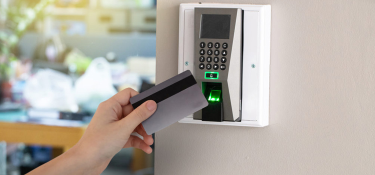 key card entry system East Hemet